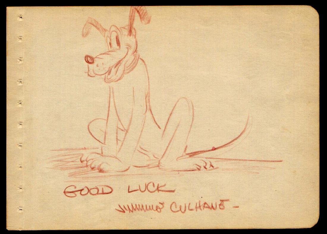 1100x789 Shamus Culhane - Pluto Sketch