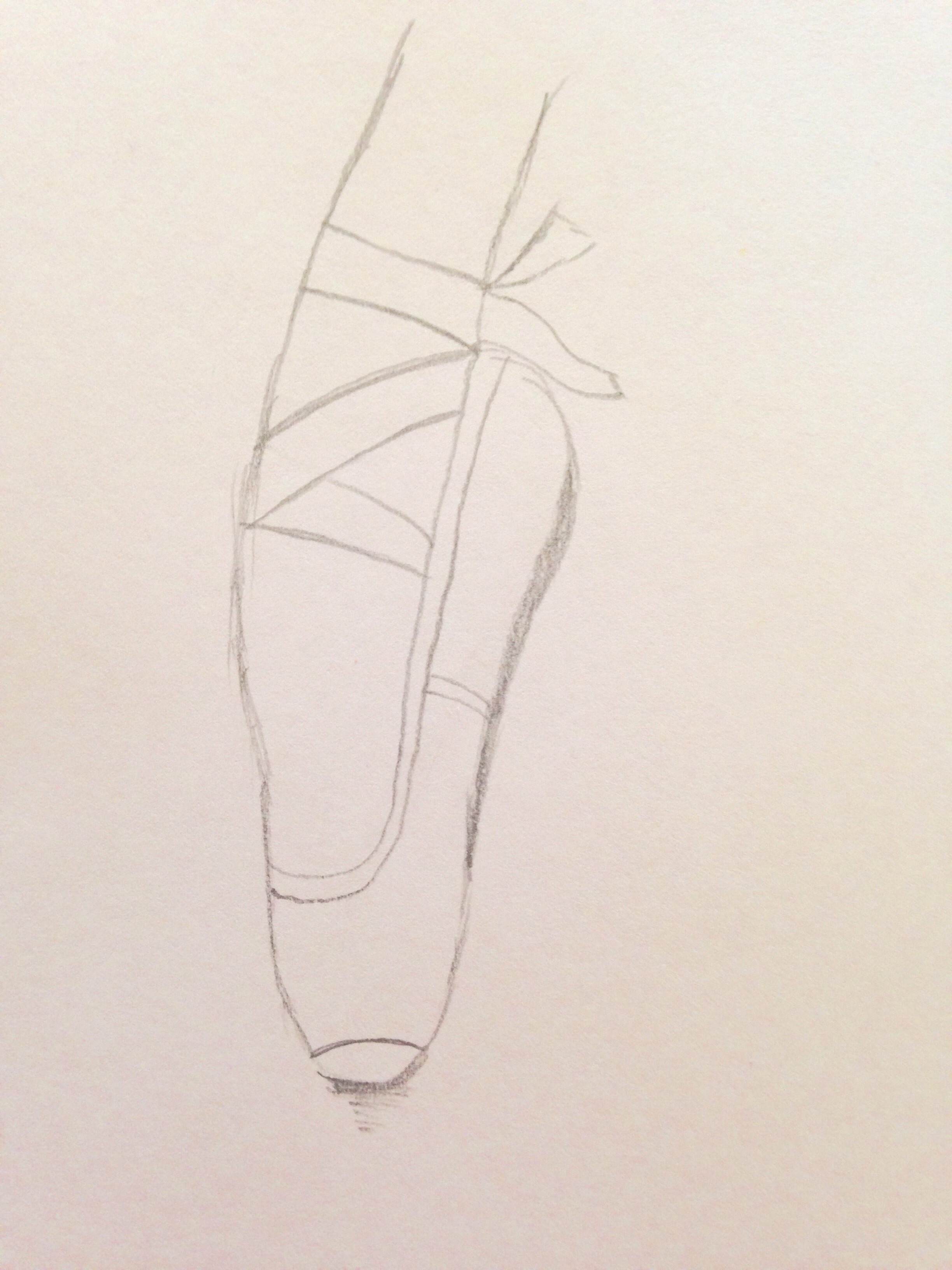 2448x3264 Filehelena Herrera Pointe Shoe.jpg - Pointe Shoe Sketch