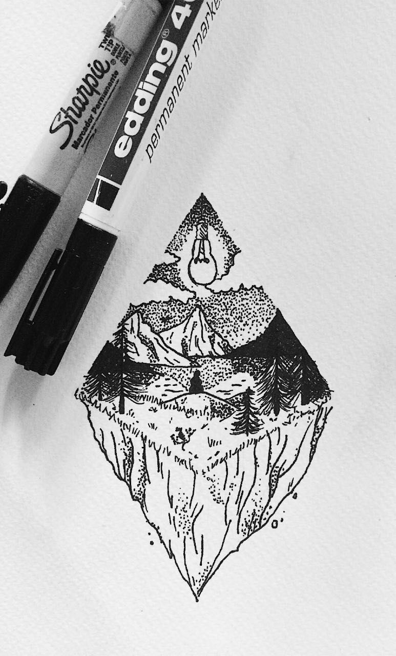 773x1280 Tattoopointillism Place Tattoos, Pointillism And Art - Pointillism Sketch