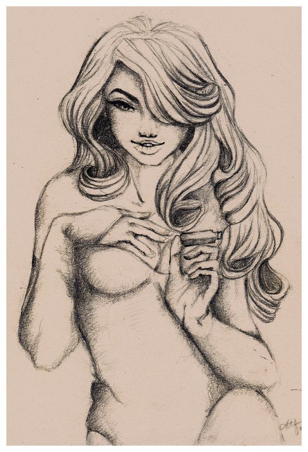 600x881 Poison Ivy Sketch By Darylferil - Poison Ivy Sketch