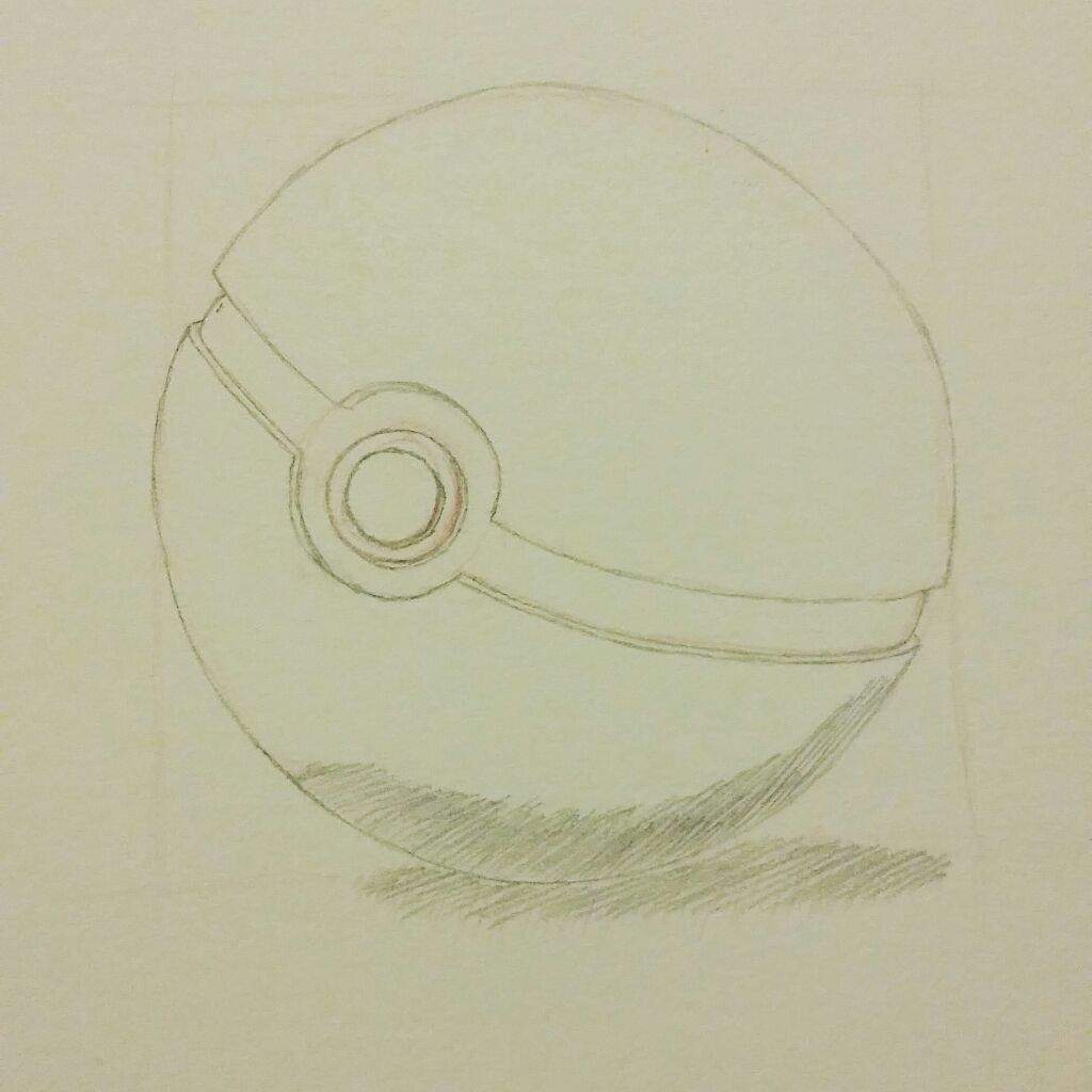 1024x1024 Pokeball Sketch Amino - Pokeball Sketch