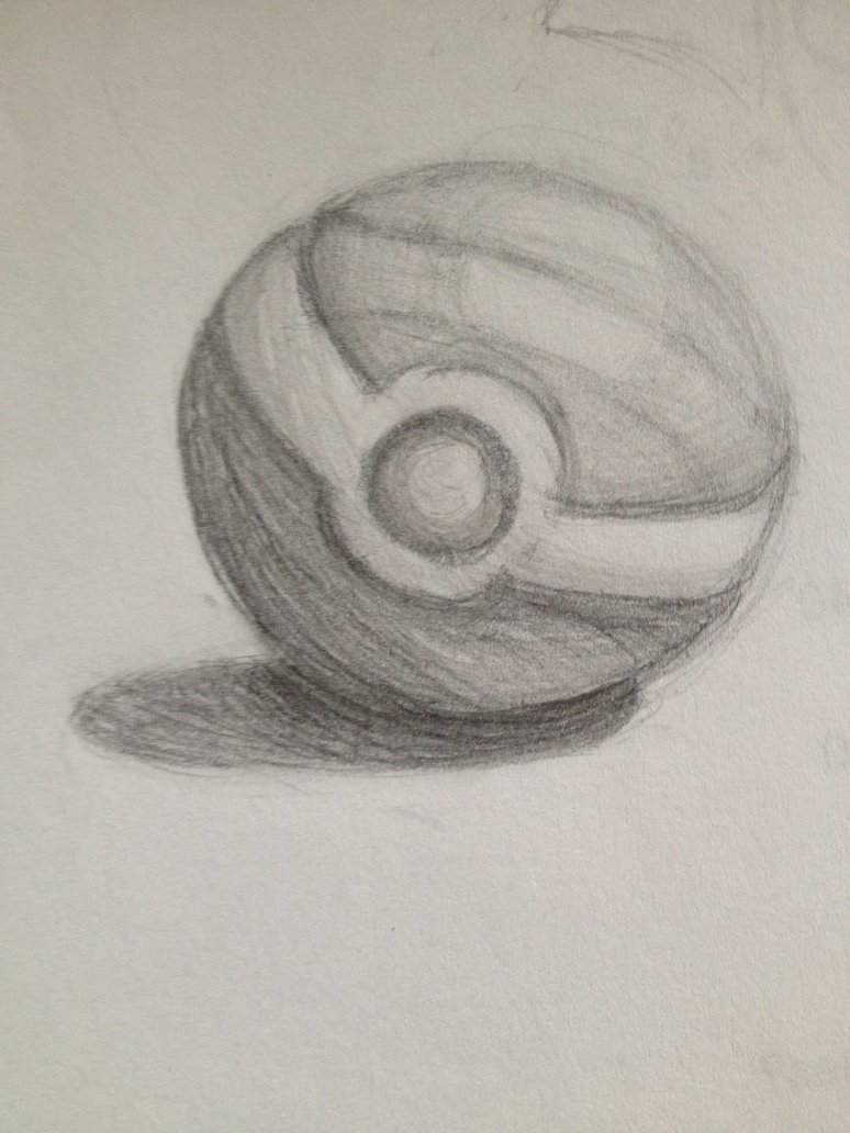 774x1032 Pokeball Sketch By Suicunekitty - Pokeball Sketch