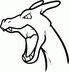 291x302 How To Draw Charizard - Pokemon Easy Sketch