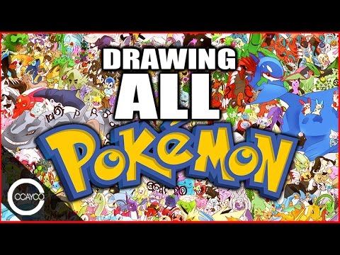480x360 Drawing All 721 Pokemon! - Pokemon Sketch Games