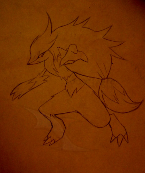 505x599 Generation 5 Pokemon Sketch By Xous54 - Pokemon Sketch Games