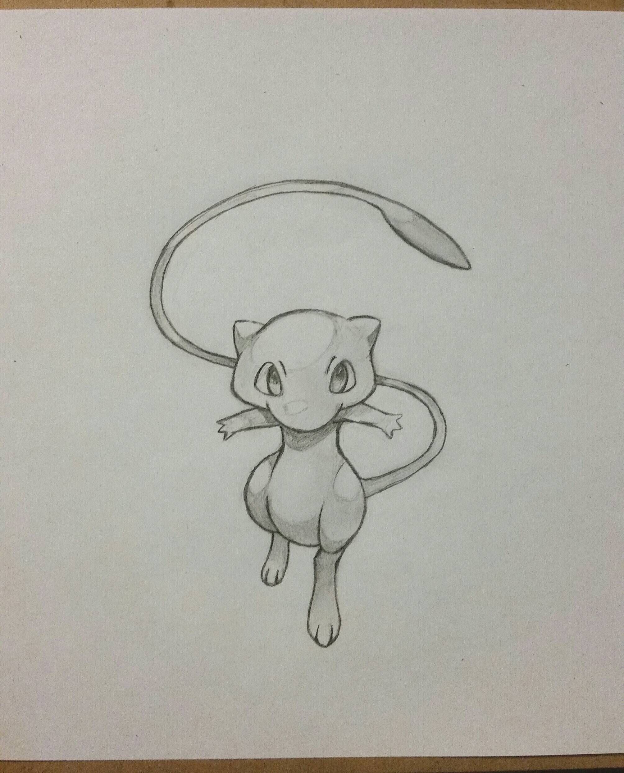 2009x2489 A Quick Sketch Of Mew. Pokemon Games Pokemon Games - Pokemon Sketch Games
