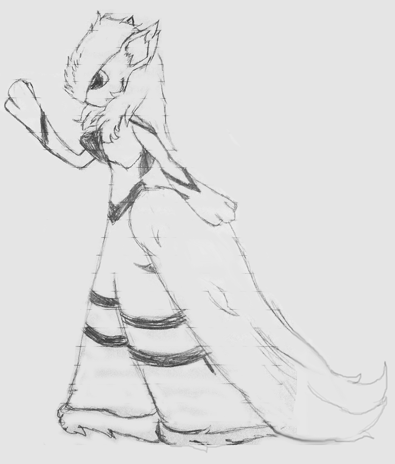 803x943 Sketch] Gardevoirarcanine Fusion As Requested. Pokemon Games - Pokemon Sketch Games