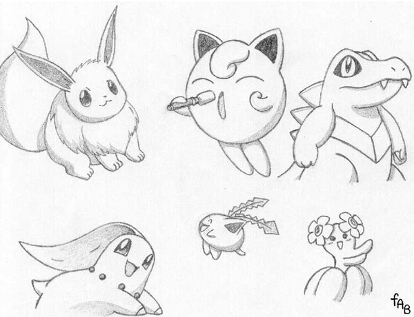 600x460 Sketch - Pokemon Sketch Pictures