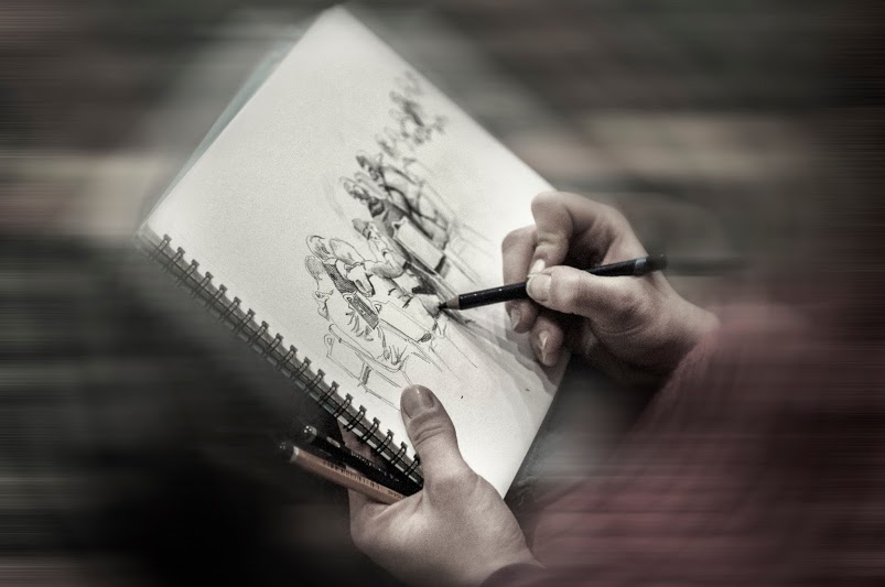 803x533 Super Poker Event 2013 Sketching - Poker Sketching