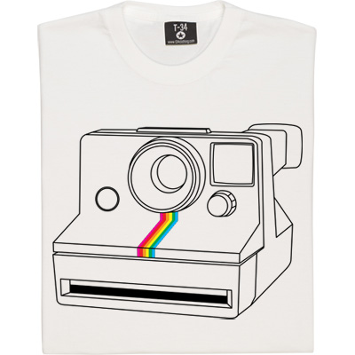 400x400 Polaroid Camera T Shirt From - Polaroid Camera Sketch