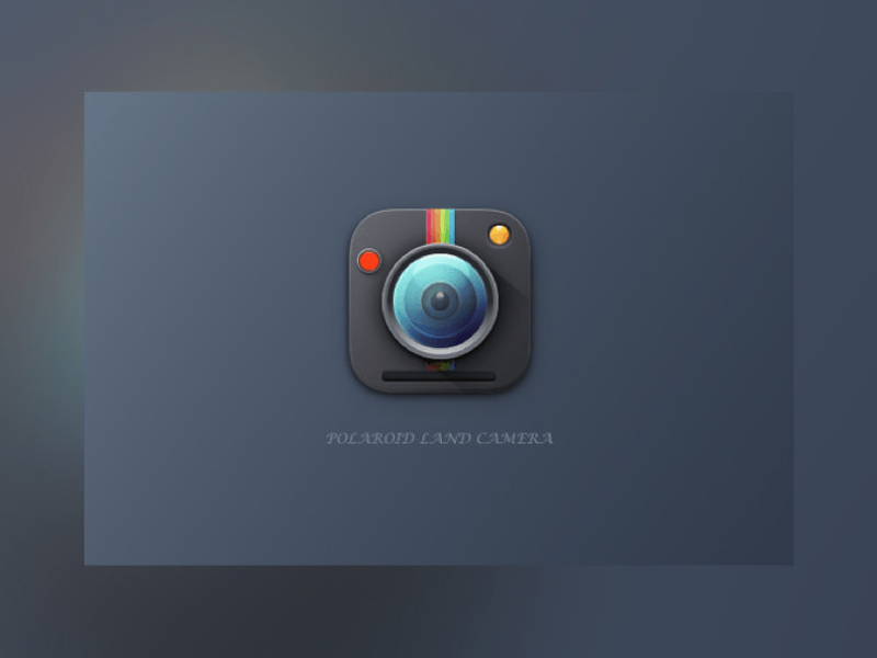 800x600 Polaroid Land Camera Sketch Freebie - Polaroid Camera Sketch