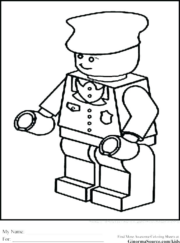 618x832 Police Officer Coloring Pages Police Coloring Pages Sketch - Police Badge Sketch
