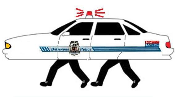 570x316 Baltimore Police Car Sketch - Police Car Sketch