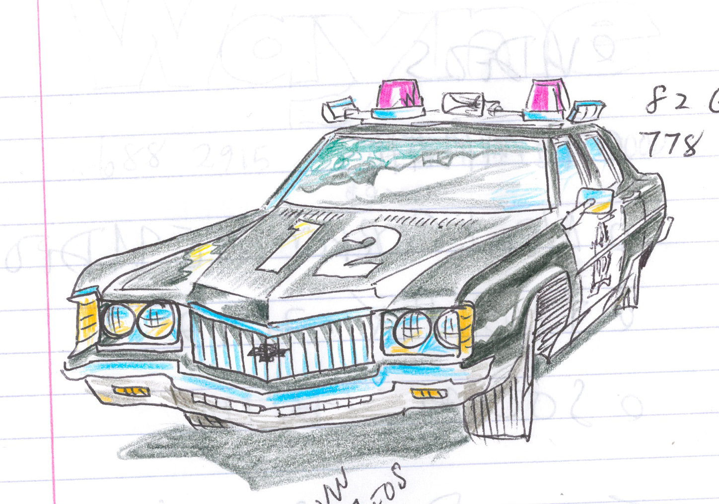 1448x1016 Chevy Police Car Lincolnrestoration - Police Car Sketch