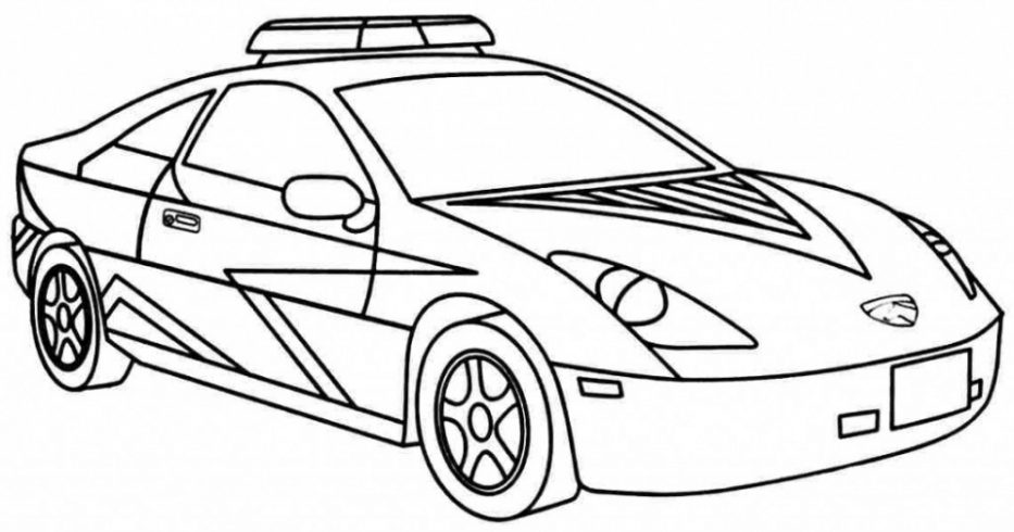 933x490 Collection Of Police Car Printables Download Them And Try To Solve - Police Car Sketch