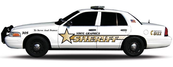 720x282 Sketch Of Police Car Crown Victoria Police Car Graphics Csd - Police Car Sketch