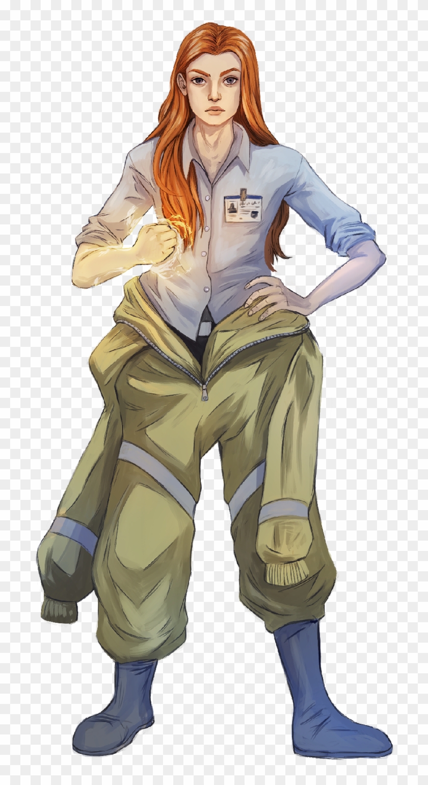 840x1539 She Became A Front Line Police Officer, Receiving Several - Police Officer Sketch