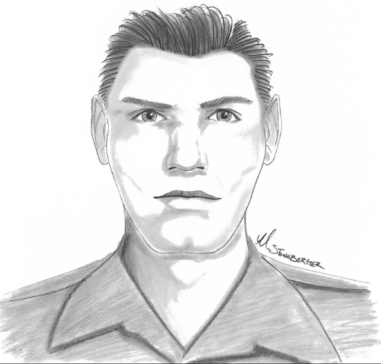 778x744 Sketch Released Of Man Who Impersonated Police Officer Cbs Denver - Police Officer Sketch