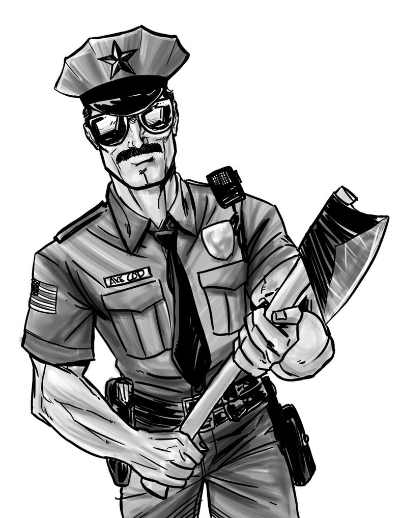 Police Officer Sketch at Explore collection of