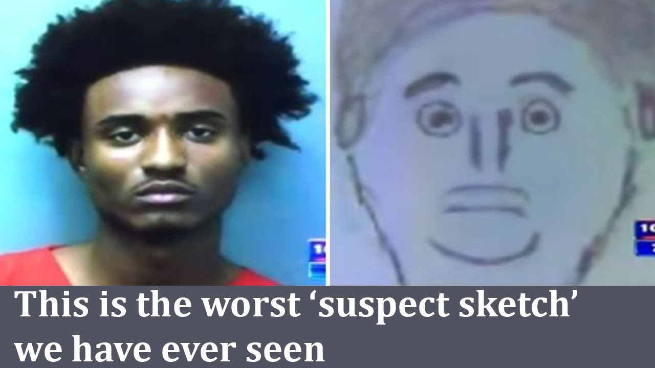 1280x720 Stopped A Man In The Us Based On The Worst Police Sketch - Police Sketch Fail