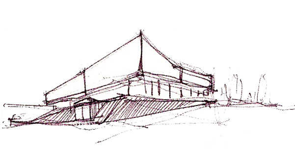 601x334 Gallery Of Belen Police Station Edu - Police Station Sketch