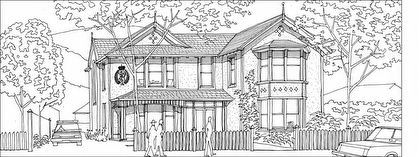 419x157 Mason Amp Wales Architects - Police Station Sketch