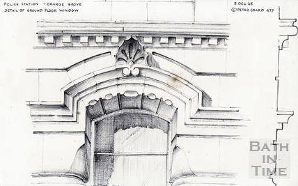 428x267 Police Station Orange Grove Bath 5 December 1965 - Police Station Sketch