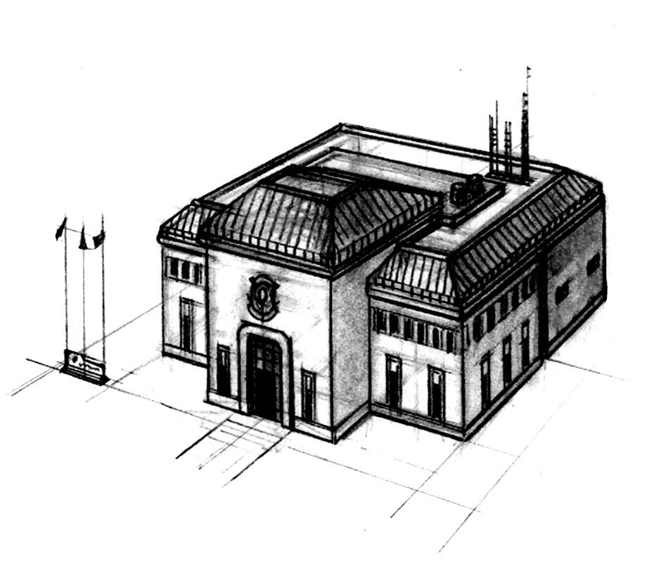 940x817 The Sims 3 Base Game - Police Station Sketch
