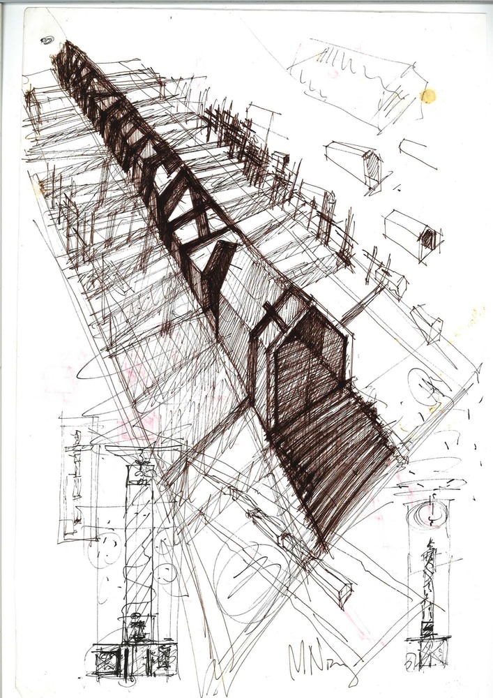 707x1000 Gallery Of Mausoleum Of The Martyrdom Of Polish Villages Nizio - Polish Sketch