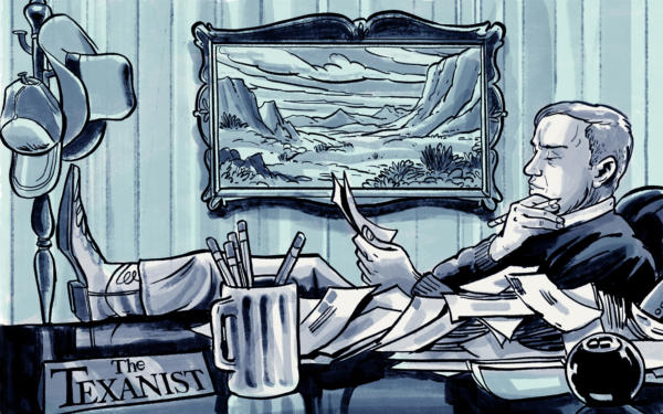 600x375 The Texanist How Do I Talk Politics With My Friends In West Texas - Politics Sketch