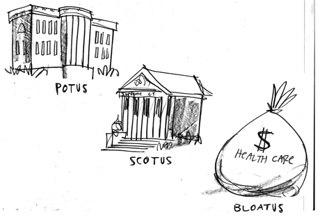 460x312 Handelsman Rough Sketch - Politics Sketch