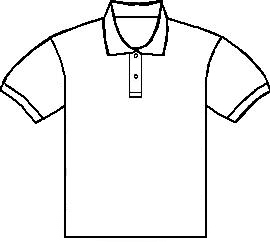 270x242 Polo Shirt Order Sheet - Polo Shirt Sketch