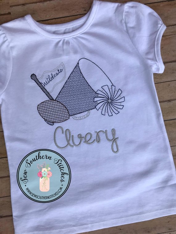 570x760 Megaphone Football Pennant Flag Pom Pom Sketch And Etsy - Pom Pom Sketch