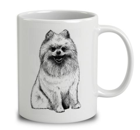 480x445 Pomeranian Sketch Mug Empire - Pomeranian Sketch