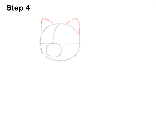 500x386 How To Draw A Dog (Pomeranian) - Pomeranian Sketch