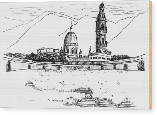 536x394 Pompeii Moderno Drawing By Elizabeth Thorstenson - Pompeii Sketch