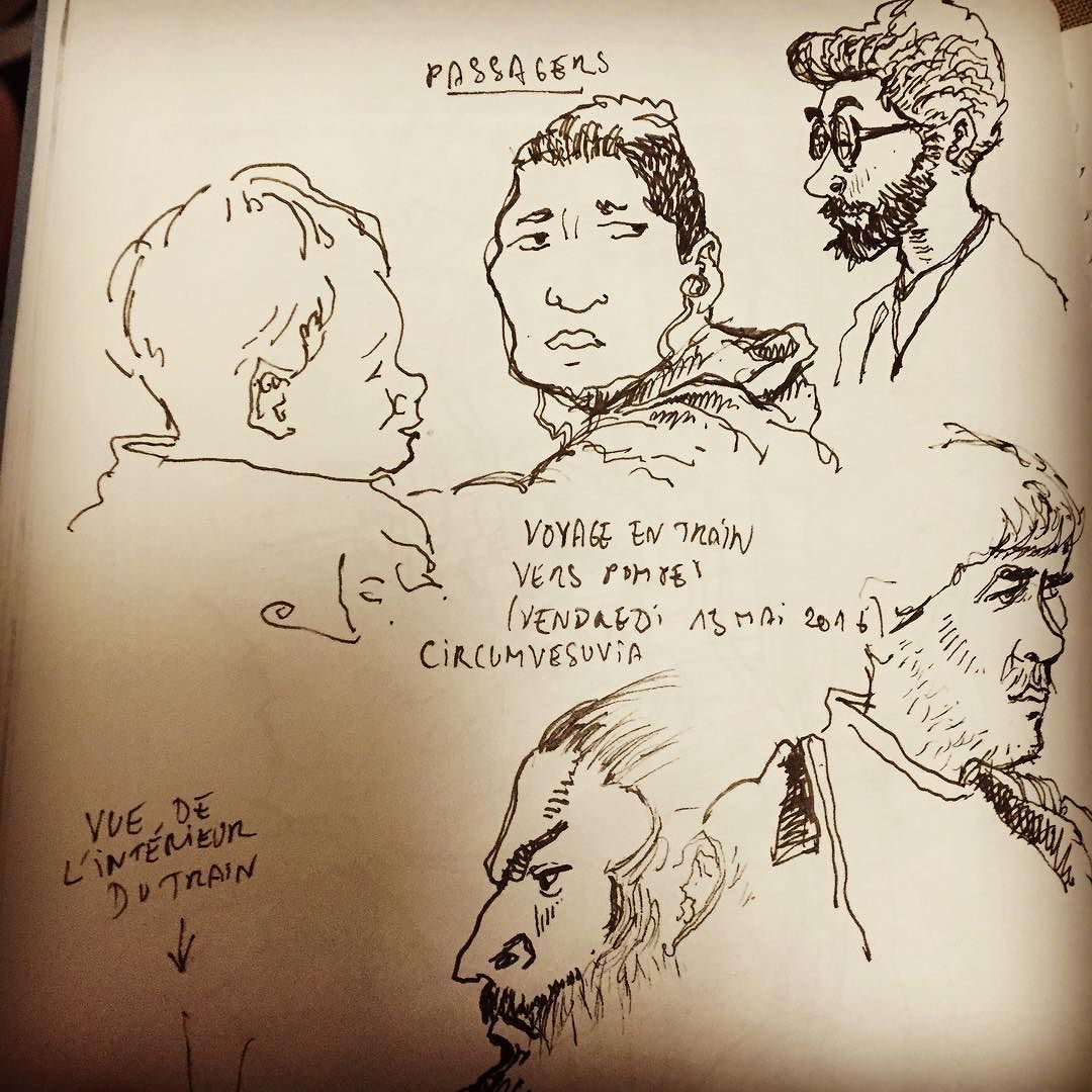 1080x1080 Blackandwhite - Pompeii Sketch