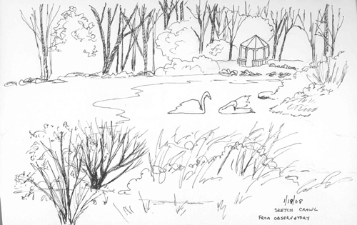 500x315 My First Sketchcrawl - Pond Sketch