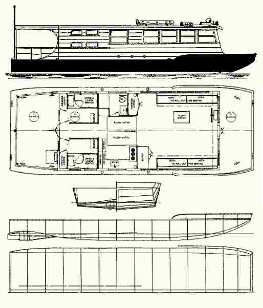 514x601 Houseboats, Funboats, Pontoon Boats - Pontoon Boat Sketch