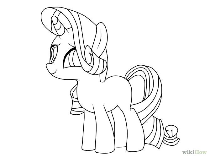 670x503 Easy Drawing My Little Pony - Pony Sketch
