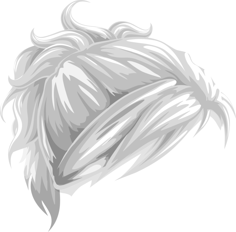 761x750 Collection Of Free Ponytail Drawing Hair. Download On Ubisafe - Ponytail Sketch