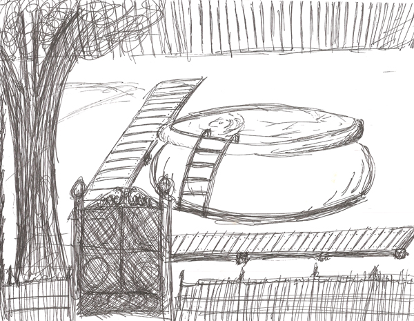 600x465 How To Design Our Pool Area - Pool Sketch