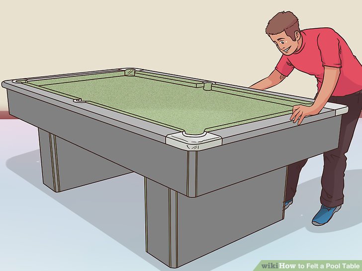 728x546 How To Felt A Pool Table (With Pictures) - Pool Table Sketch