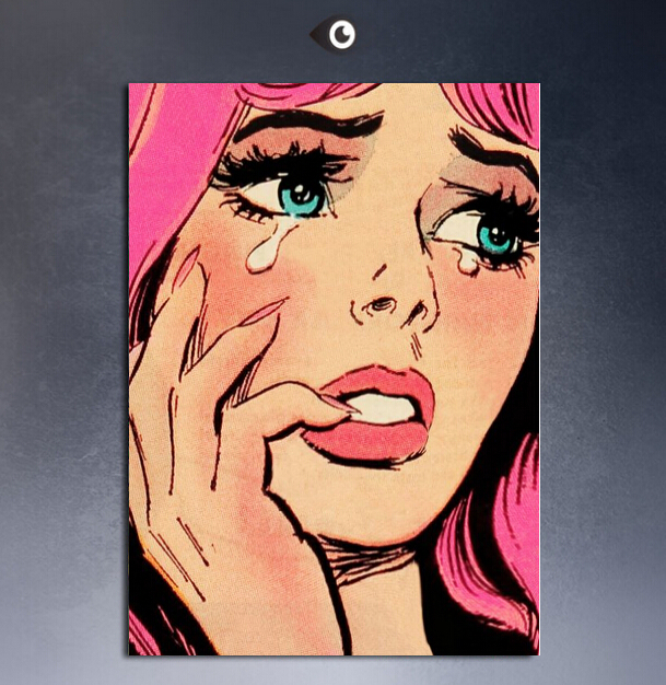 609x626 Good Oil Painting For Friend Hand Painted Girl On Canvas Pop Art - Pop Art Sketches