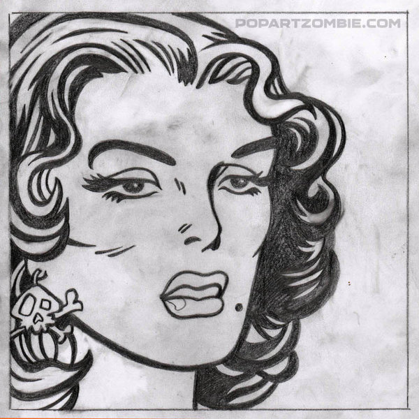 600x600 Pop Art Painting - Pop Sketch