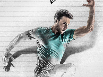 400x300 Sketch Photoshop Action (With 3d Pop Out Effect) By Graphic Assets - Pop Sketch