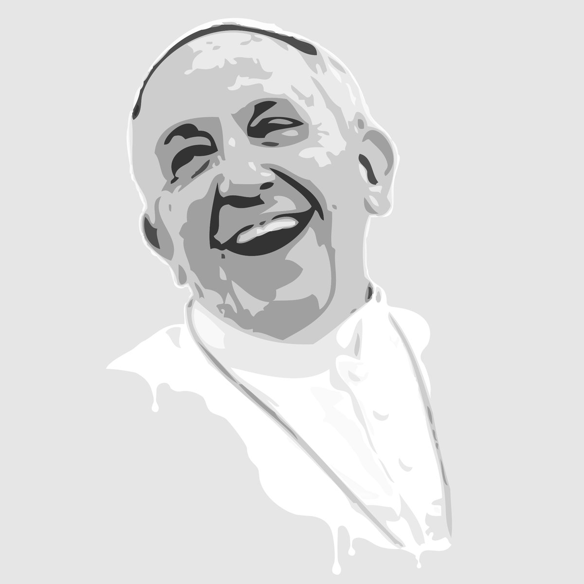 1200x1200 Pope Francis - Pope Sketch