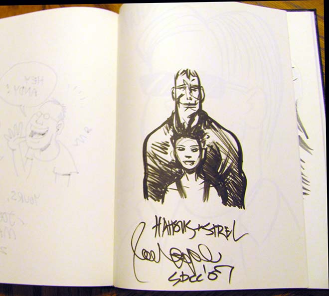 660x594 My Convention Sketchbook 2003 2013 - Pope Sketch