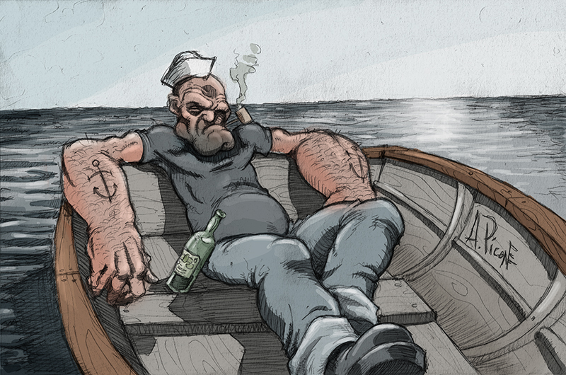 800x530 Sketch Lottery! Popeye - Popeye Sketch