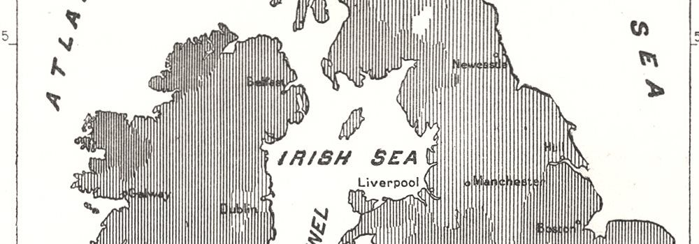 1000x350 The Local Element Of The Population. Ravenstein. British Isles - Population Sketch